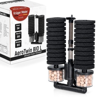 Kruger Meier AeroTwin BIO L - vidinis  filtras su biofiltracija
