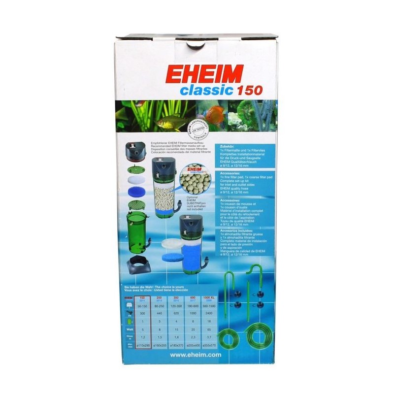 Eheim Classic 150 (2211010) išorinis filtras